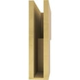thumbnail image 4 of 4"W x 16"D x 16"H Thin Chapel Hill Rough Cedar Woodgrain TimberThane Corbel, Primed Tan, 4 of 6