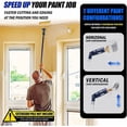 thumbnail image 4 of 2-In-1 Painting Tool, Multi-Angle Paint Brush Extender For Corners And Frames, Enhanced Control For Accuracy In High-Up Areas, Versatile Brush Extender Set With Adjustable, 4 of 5