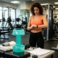 thumbnail image 7 of LEHOZIHEQ Dumbbell Shape Water Bottle, Portable Weight Water Bottles, Dumbbells Travel Cup, Eco-Friendly Cup for Gym, Yoga, Running, Outdoors, Cycling, and Camping, 7 of 7