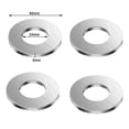 thumbnail image 2 of For Pipes Rosettes Cover For Shower Pipe Kit Radiator Replacement Split Design Stainless Steel With A Buckle 4PCS, 2 of 10