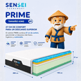 thumbnail image 5 of Colchón King Size Sensei Prime Semi Firme de Gel Memory Foam Fresco en Caja, 5 of 5