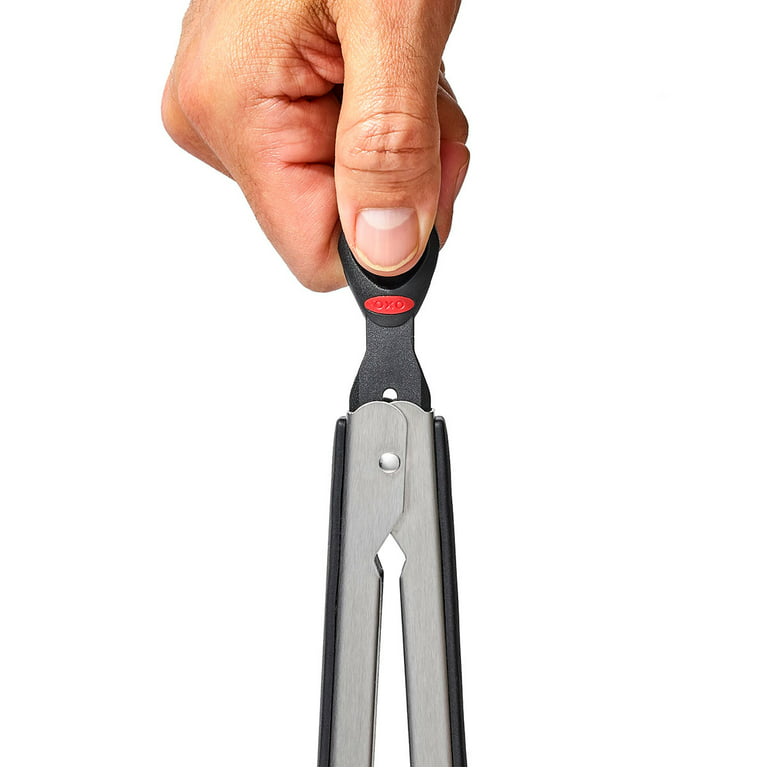  OXO Good Grips 12-Inch Tongs with Silicone Head & Good