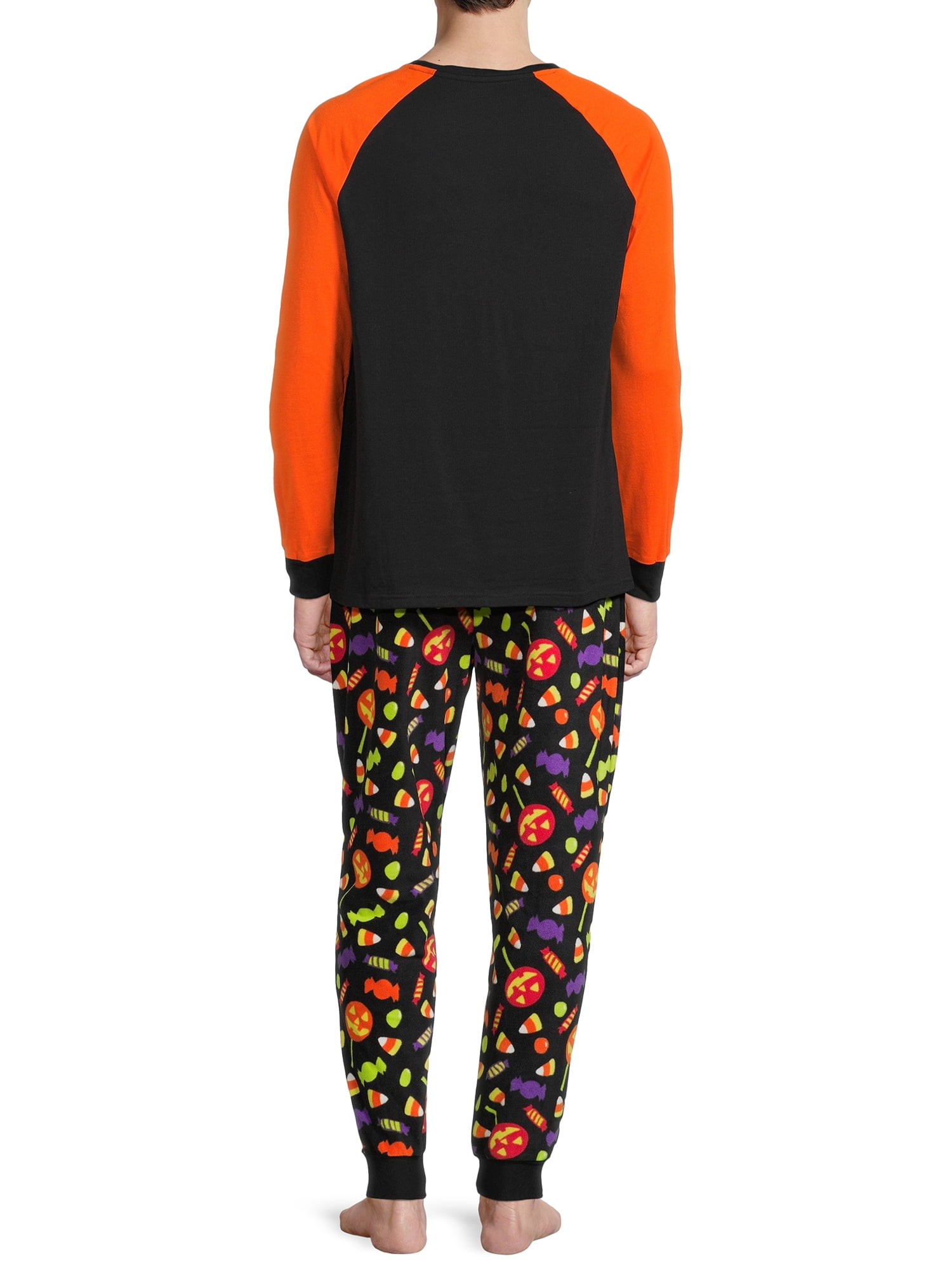 Way to Celebrate Halloween Family Pajamas Women's and Women's Plus, Men's 2 Piece set