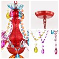 thumbnail image 3 of Small Crystal Chandelier 4-Light , Colorful Acrylic Ceiling Light for Kids Room Nursery Playroom, 3 of 7