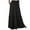 Black, variant on Hot6sl Summer Savings Clearance Ankle Skirt,Fall Fashion Women Casual Comfort Elastic Waist Tie Pocket Ankle Skirt,Women Dress|Brown,M