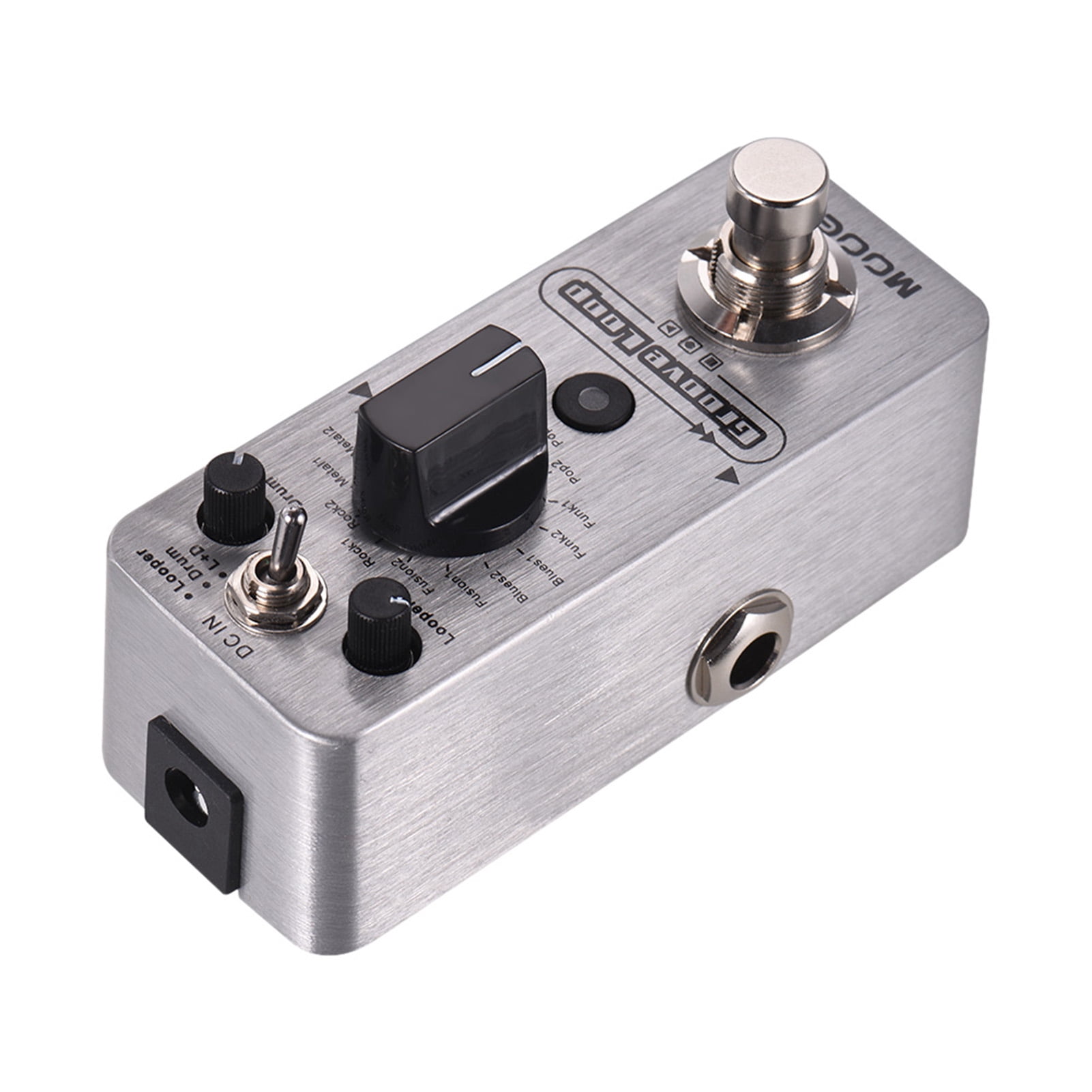Effect Pedal,Loop Drum Pedal 3 Modes 3 Modes Max. Tap Tempo Metal Drum Looper Pedal 20min Time Tap Modes Max. 20min Tempo Metal Shell Max. 20min Time Drum Pedal Time Tap Tempo