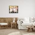 thumbnail image 3 of Stupell Industries Baby Pigs Animal Yellow Watercolor Painting Luster Gray Framed Floating Canvas Wall Art, 24x30, by George Dyachenko, 3 of 5