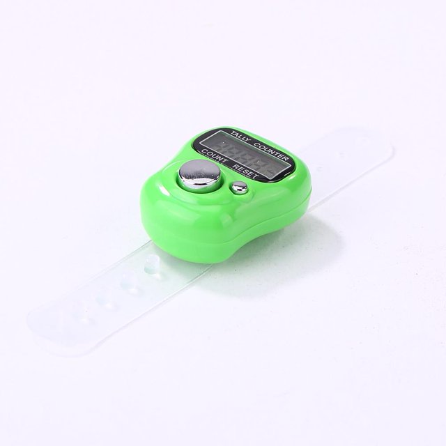 0-99999 Contador de cuenta digital electrónico LCD para herramienta de tejido de punto de costura JShteea Para estrenar