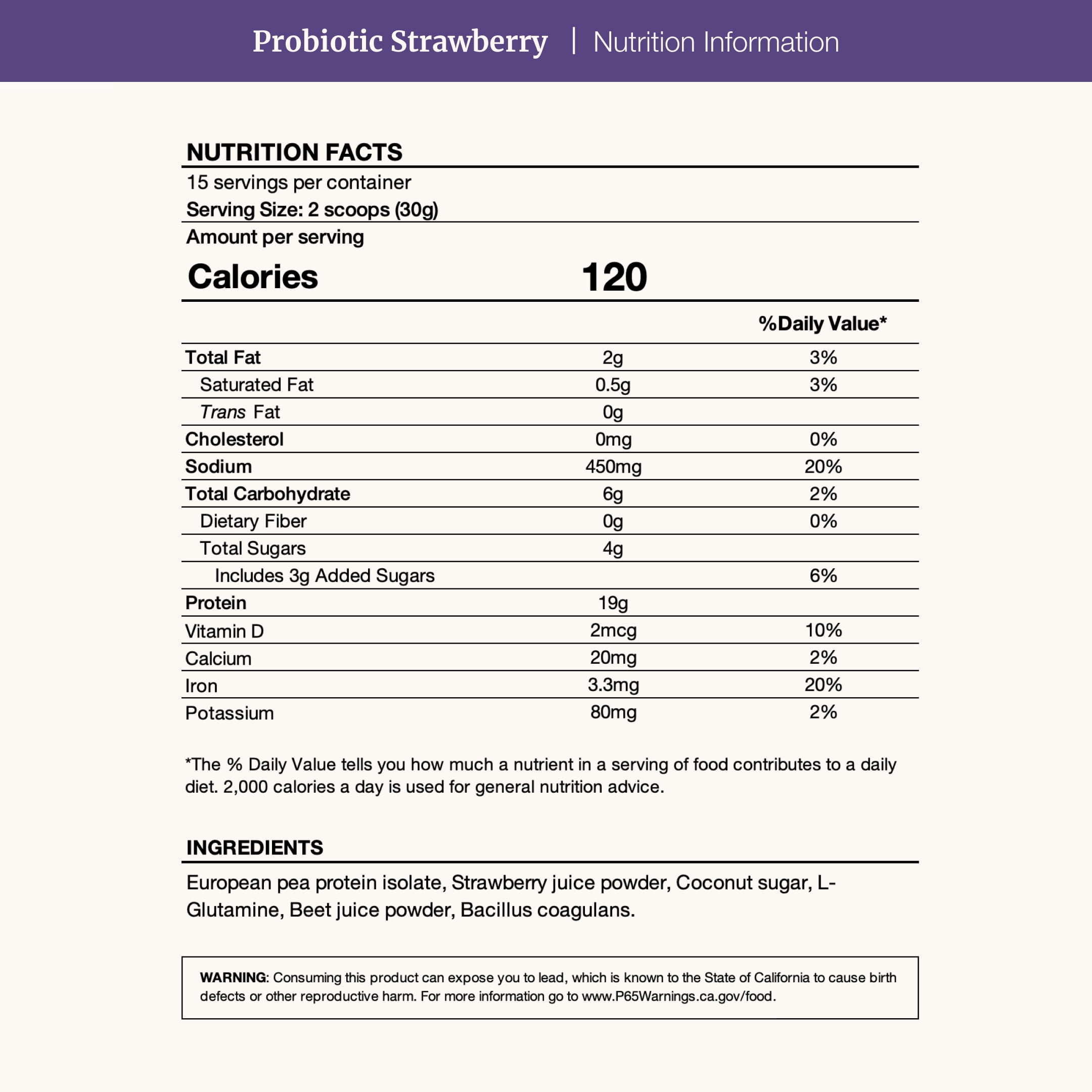 Bethany's Pantry Digestive Support Protein - Probiotics for Digestive Health – Strawberry - Clean Lean Protein - Premium Vegan Pea Protein Powder – Plant Based - 20 Servings, 1lb (Pack of 1)