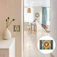 thumbnail image 7 of Yayeee Toggle Light Switch Wall Plate 2-Gang 4.56"x4.48" Decorative Outlet Cover, Colorful Stripes, 7 of 7