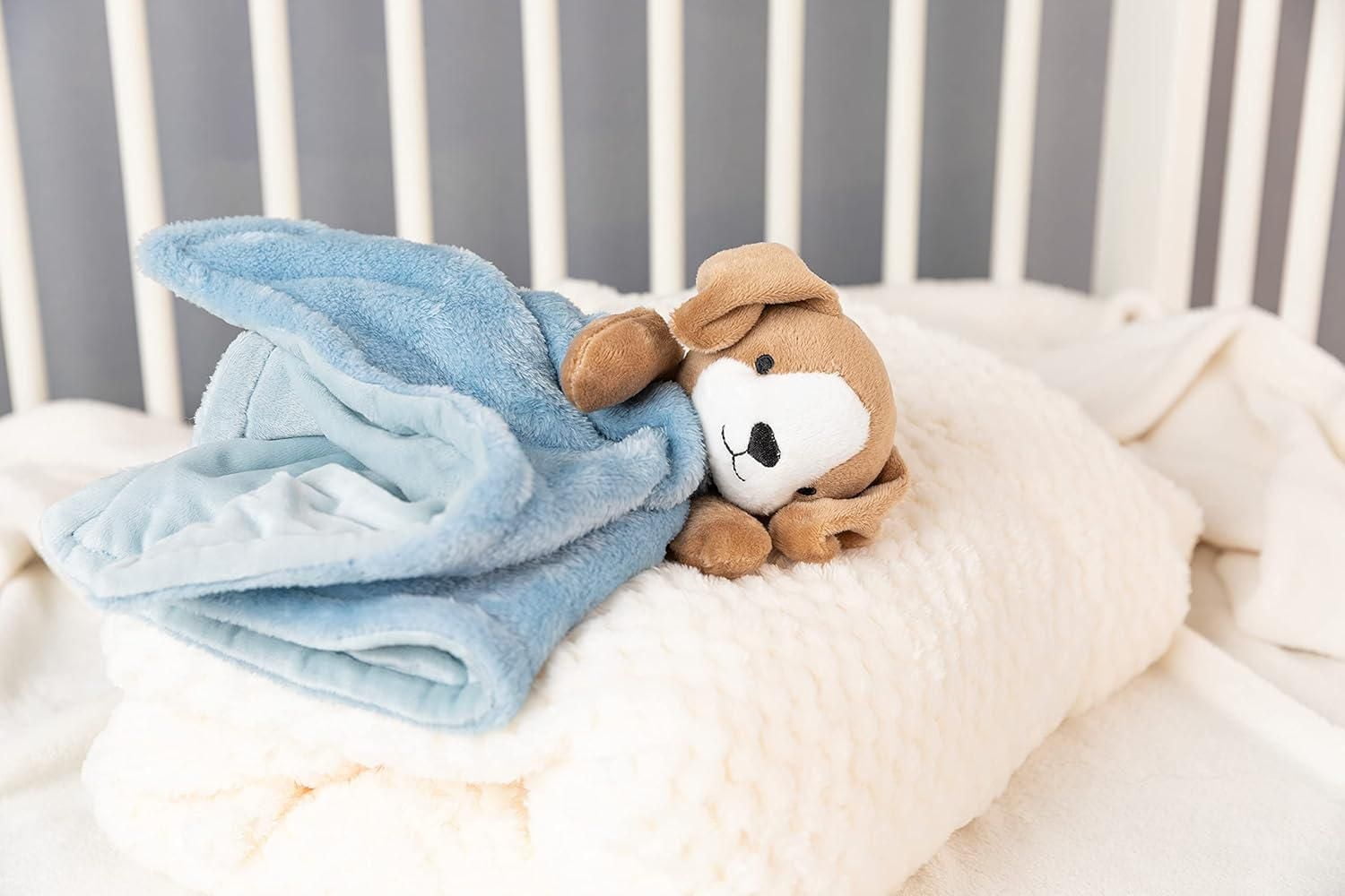 Couverture de sécurité en peluche Puppy Cuddle de Carter's de Kids Preferred