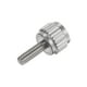 thumbnail image 4 of 4uds Redondo Plano Cabeza Moleteado Pulgar M2.5x7.5mm Manual Sujeción Roscados Tornillos Perilla Pernos para Vernier Calibradores, 4 of 5