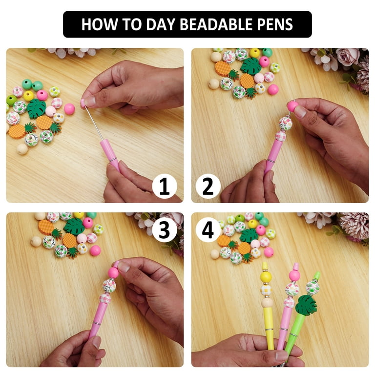 Summer Fun DIY Beadable Pen Kit