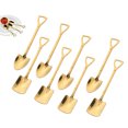 thumbnail image 1 of Rainbow Titanium Long Handle Spoons, Colorful Plated Latte Spoon, Stainless Steel Ice Cream Spoon, Iced Tea Spoon,Cocktail Stirring,Tea, Coffee, Milkshake Dessert Spoons,, 1 of 5