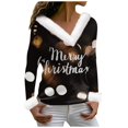 Christmas Shirts for Women Trendy Xmas Snowflake Print TShirts Faux