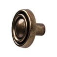 thumbnail image 6 of Mainstays 1-3/16" Traditional Cabinet Knob, Antique Brass, 2 Pack, 6 of 6