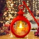 thumbnail image 4 of Lámpara de mano, decoraciones navideñas, luz de viento redonda navideña, luz de vela electrónica de mano LED, decoración para árbol de Navidad, luz de viento, luz de fiesta navideña, adornos navideños, 4 of 7
