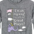 thumbnail image 3 of Dr. Seuss - I'm On My Way - Toddler And Youth Long Sleeve Graphic T-Shirt, 3 of 6