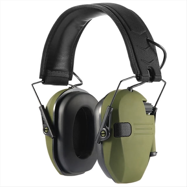 Auriculares con CancelacióN de Ruido ProteccióN Auditiva ElectróNica Orejeras Auriculares con CancelacióN de Ruido Equipo de Campo Verde
