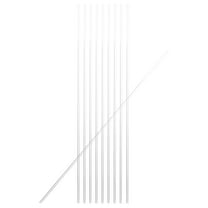 ROSENICE 10Pcs Durable Acrylic Plant Stick for Flower Garden Stakes Indoor Plants 30cm