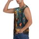 thumbnail image 3 of Fotbe Cute Butterfly Bear Men's Camiseta sin Mangas Estampada para Hombres, Playera Casual para Gimnasio, Entrenamiento, Playa-3X-Large, 3 of 7