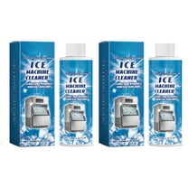 LHNFT Ice Machine Cleaner and Descaler, Nickel-Safe Ice Maker Cleaner, Fridge Freezer Refrigerator Cleaning Freshener, Fast Removal for Fridge Car Kitchen with All Ice Machines