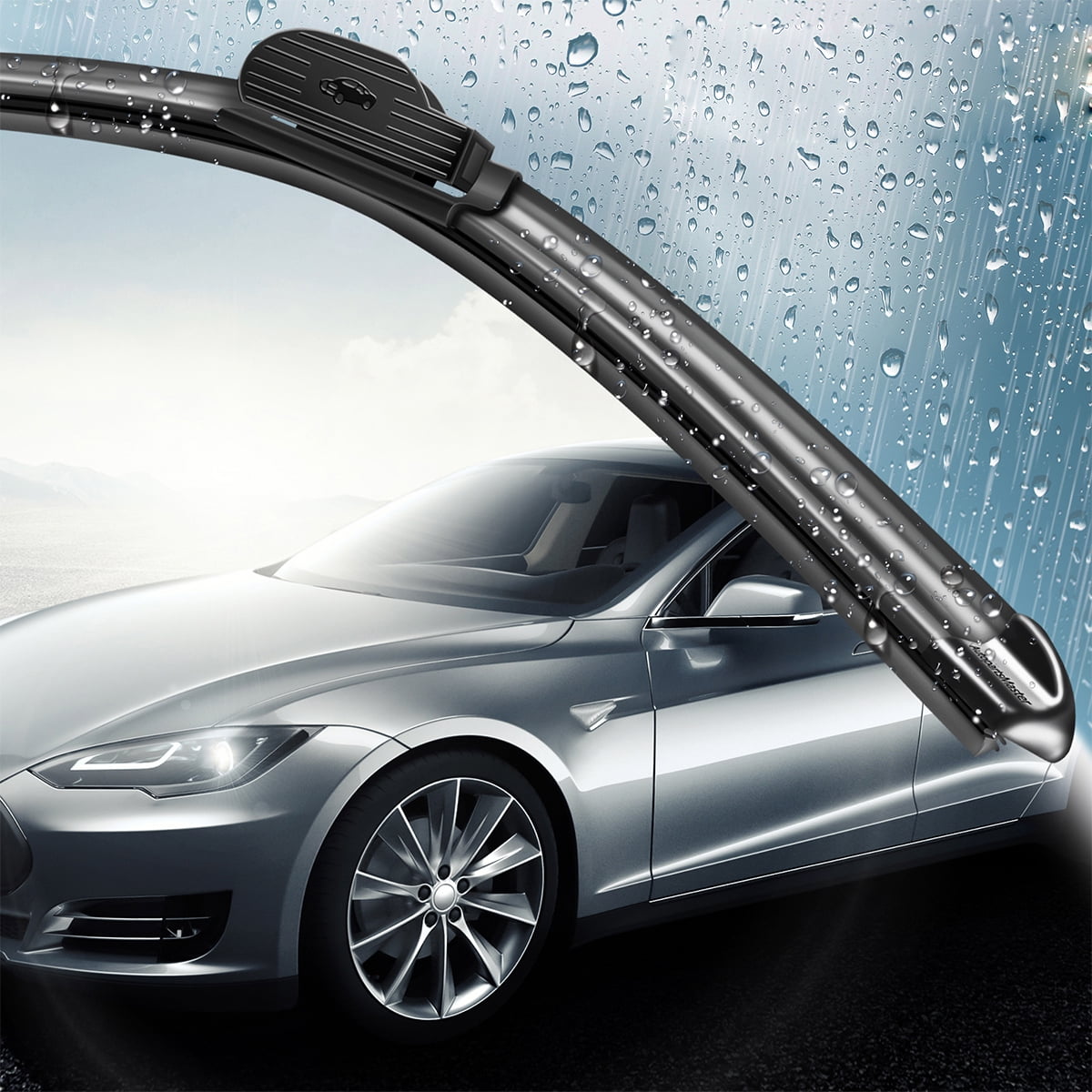 SOCOOL Fit For 2013-2017 Elantra GT Hyundai, 28"+14"+13X, 3PCS For Front and Rear Windshield Wiper Blades, Y24H7V7S
