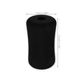 thumbnail image 2 of DEEPCRAFF 3Pcs Black Sponge Pad Rolls for Home Gym Comfortable Use Foam Rollers, 2 of 6