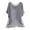 Gray, variant on Cotton Linen Tops for Women Plus Size Short Sleeve Shirts Round Neck T Shirts Casual Loose Fitted Blouses S-3XL