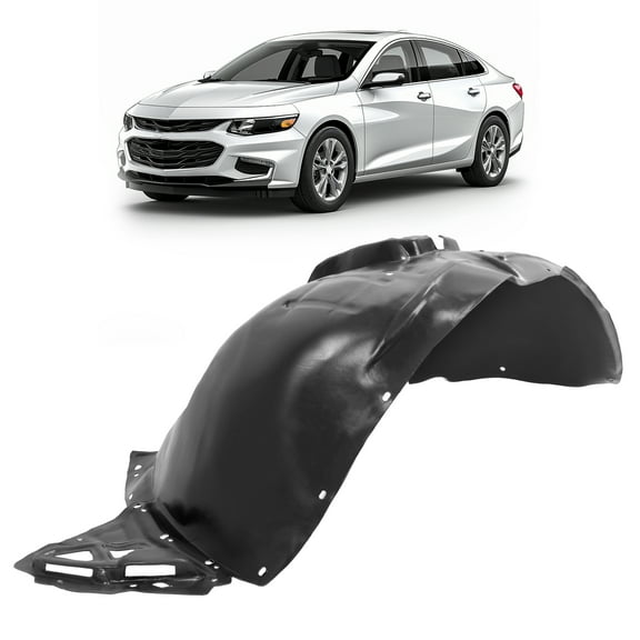 KOJEM Fender Liner For 2016 2017 2018 Chevrolet Malibu Front Left Without Insulation Foam Replacement for 84062808 Driver Side