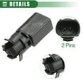 thumbnail image 5 of Unique Bargains Car AC Ambient Air Temperature Sensor for VW Golf POLO Passat Plastic 1J0919379A Black, 5 of 6