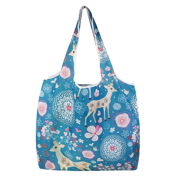 erfcxs Reusable Shopping Bags Cute Grocery Bags Waterproof Tote Bags Washable Foldable Grocery Bags For Groceries