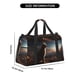 thumbnail image 3 of Easygdp Pyramid Desert Cat Bolsa de Gimnasio, Bolsa de Viaje Duffel, Bolsa de Fin de Semana con Compartimentos, Bolsa de Mano para Noche, 3 of 7