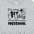 thumbnail image 4 of Inktastic It's My 1st Day of Preschool Clouds and Sunshine Girls Toddler Dress, 4 of 5