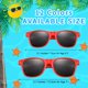 thumbnail image 3 of Gafas de sol de fiesta Morcheiong, 12 unidades, colores neón, unisex, para niños, 3 of 7
