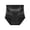 BBS68-Black, variant on Tummy Control Panties Plus Size High Waist Tummy Control Seamless Shaping Panties Peach Lift Full Coverage Briefs Black L