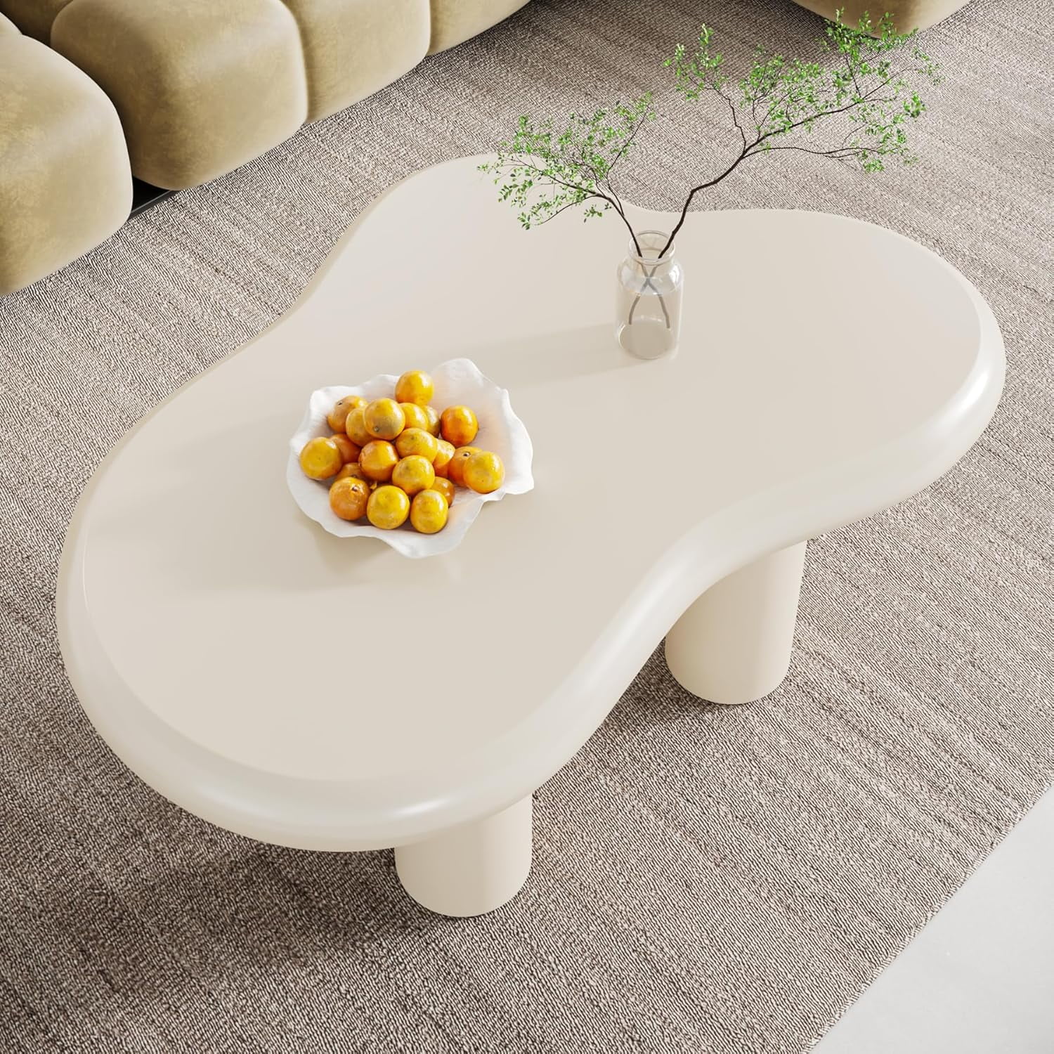 HshDUti Petite Table Basse, Table Basse Moderne Du Milieu Du Siècle