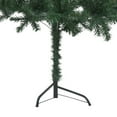 thumbnail image 2 of vidaXL Corner Artificial Christmas Tree LEDs&Ball PVC Multi Colors/Sizes, 2 of 24