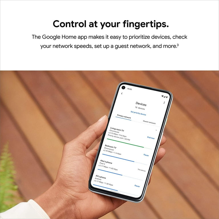 Home control hotsell google wifi