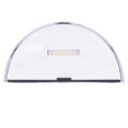thumbnail image 3 of Luz Solar Para Jardín Al Aire Libre, Luz De Paso De Escalera, Luz De Pared De Acero Inoxidable Ip65, Luz De Pared Led Impermeable Para Valla, Puerta De Patio Trasero, Césped sonducket HA027152-02, 3 of 6