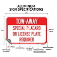 thumbnail image 3 of (2 Pack) Shoplifting Is A Crime Punishable By Law We Prosecute | 12" X 18" Heavy-Gauge Aluminum Sign | Rust Free Aluminum, Weather Resistant, Waterproof, Fade Resistant, 2 Pre-drilled Holes, 3 of 4