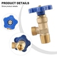thumbnail image 3 of quality WP-15 small argon gas cylinder valve with copper head and steel reliable, 3 of 13
