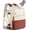 Rubber Red and Beige, variant on Travel Backpack for Women - Large 15.6inch Laptop Computer Bag Water-Resistant Carry  Backpack Flight Approved Personal Item Travel Bag for Work, Business, Purple & Beige, 13.0" x 7.9" x 17.3"