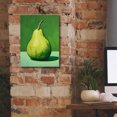 thumbnail image 5 of Epic Graffiti 'Green Pear'  by Andreas Magnusson Canvas Wall Art, 12" x 16", 5 of 8