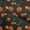 Black, variant on oneOone Viscose Chiffon Dark Mustard Fabric Halloween Quilting Supplies Print Sewing Fabric By The Yard 42 Inch Wide