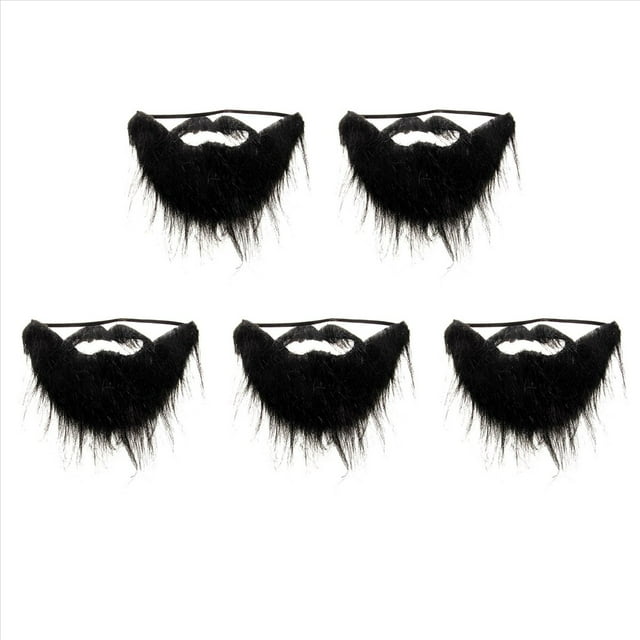 5X Accesorio de Show Barba Falsa de Simulacion