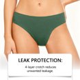 thumbnail image 5 of Women's Cycling Underwear 4D Padded Bike Shorts Lightweight Biking Undershorts Breathable Ergonomic Design Dark Green 3XL, 5 of 5