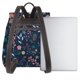 thumbnail image 3 of Disketp Colorful Flowers Mochila de Cuero para Mujer, Bolso de Espalda Antirrobo con Estilo para Viaje, Trabajo y Uso Diario, 3 of 4