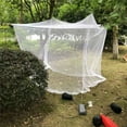 thumbnail image 2 of Outdoor Mosquito Net Square Top - Portable Bug Netting for Camping, Travel, Yard & Garden Shade, 2 of 6