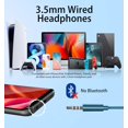 thumbnail image 5 of Kimwood Wired Earbuds with Microphone, Wired Earphones in-Ear Headphones HiFi Stereo, Powerful Bass and Crystal Clear Audio, Compatible with iPhone, Android, Computer Most with 3.5mm Jack(Blue), 5 of 5